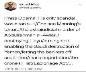 I Miss Obama