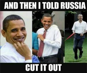 I Told Russia To Cut It Out