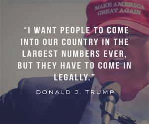I Want People To Come In Legally