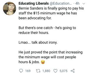 Idiot Bernie
