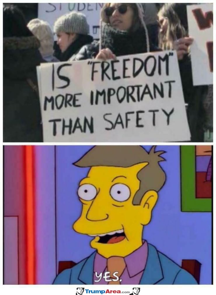 Is Freedom More Important Than Safety