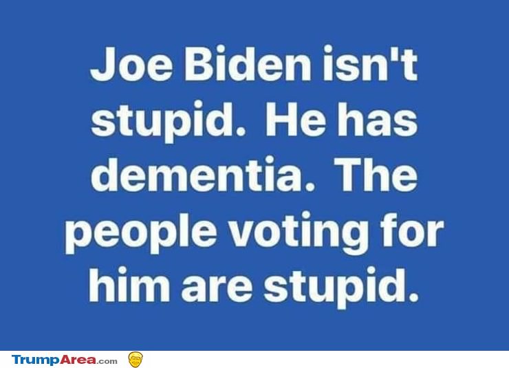 Joe Biden Is Not Stupid