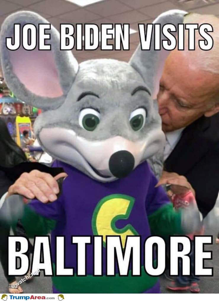 Joe Biden Visits Baltimore
