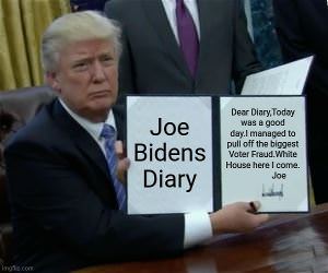 Joe Bidens Diary