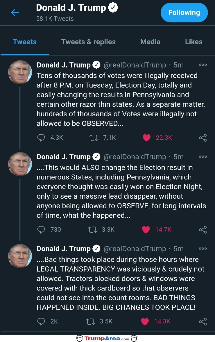 Keep Fighting President Trump