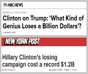 Losing A Billion Dollars