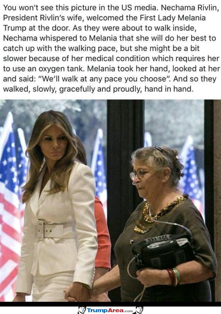 Melania Is A Beautiful Person