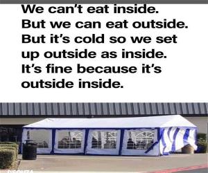 No Inside Eating