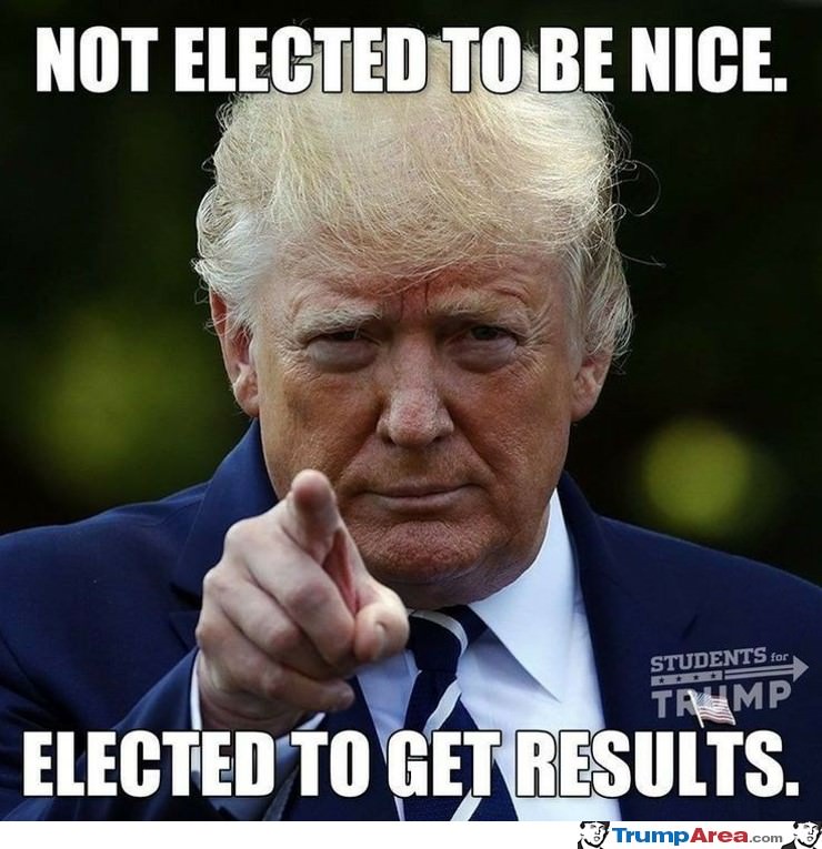 Not Elected To Be Nice