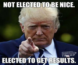 Not Elected To Be Nice