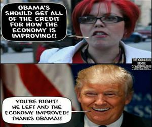 Obama Gets Some Credit