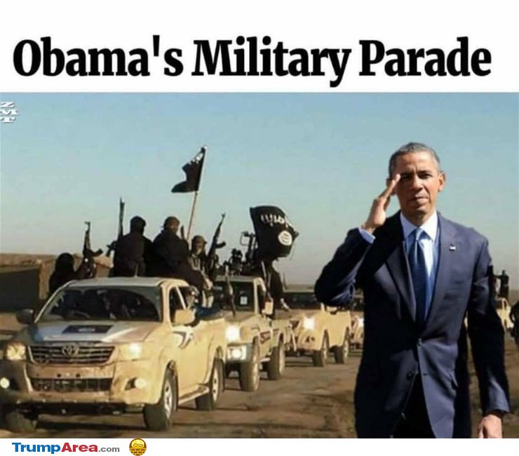 Obama Had A Military Parade Too