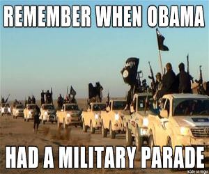 Obamas Military Parade