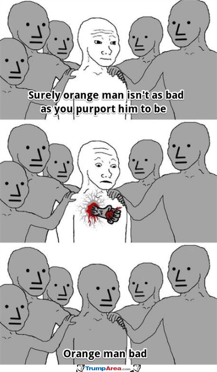 Orange Man Bad