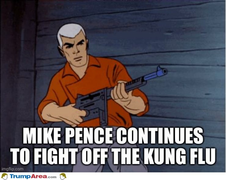Pence Fighting It Off
