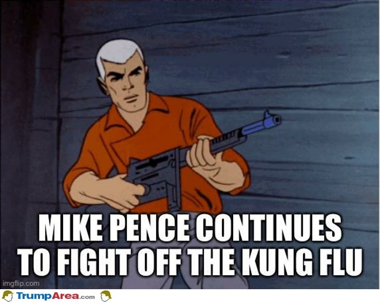 Pence Fighting It Off