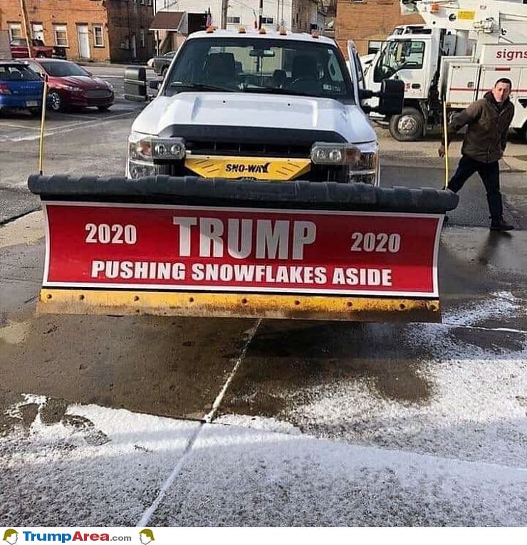 Pushing Snowflakes Aside