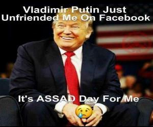 Putin Unfriended Me