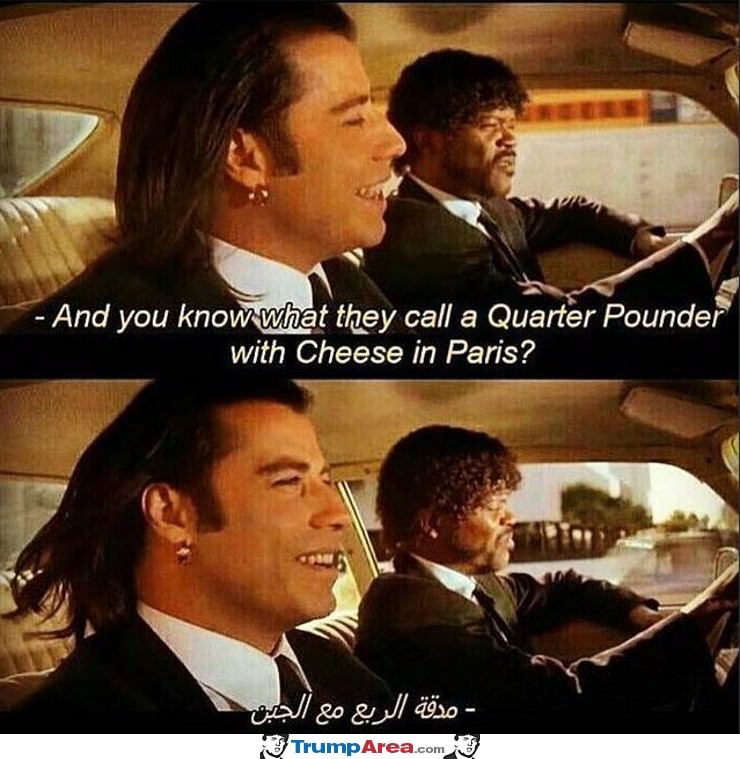 Quarter Pounder In Paris