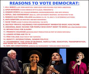 Reasons To Vote For Democrats