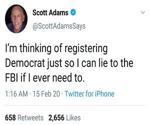 Registering Democrat