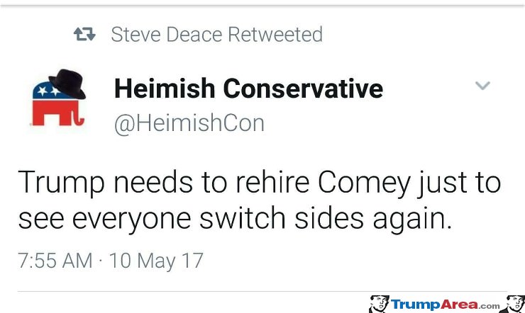 Rehire Comey Again