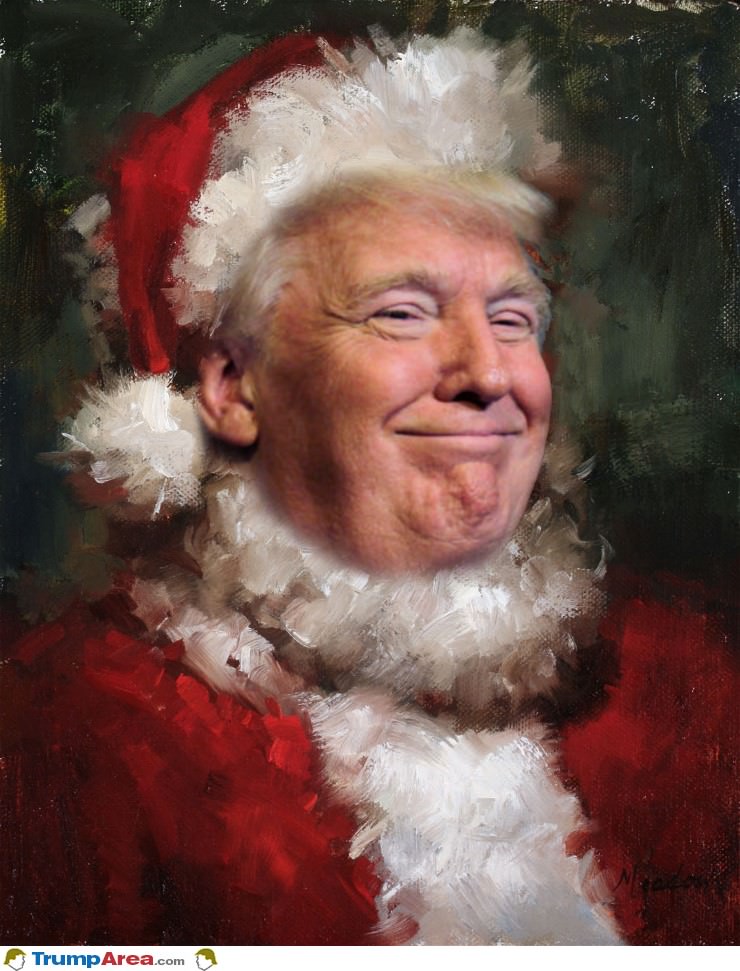 Image result for SANTA TRUMP