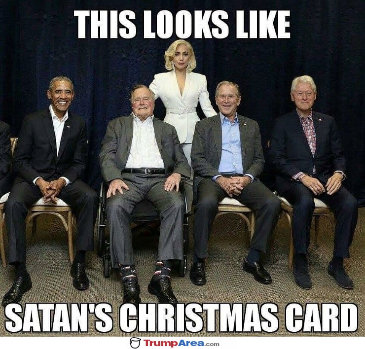 Satans Christmas Card