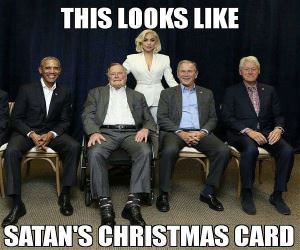 Satans Christmas Card