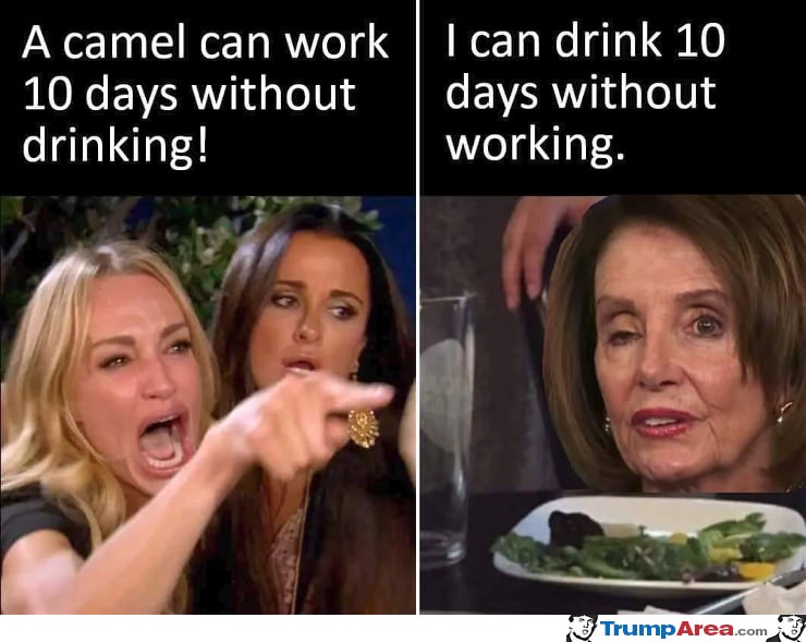 She Drinks A Lot