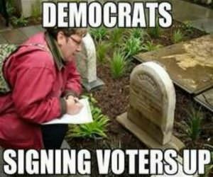 Signing Up Voters