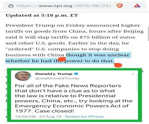 Sorry Fake News