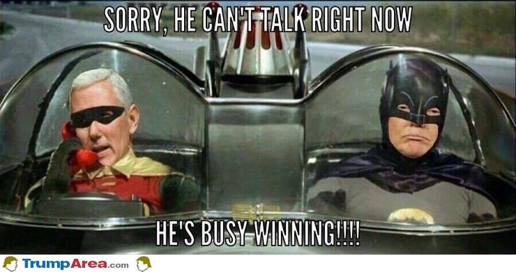 Sorry He Can't Talk Right Now
