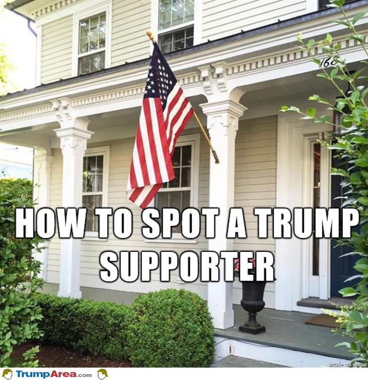 Spot A Trump Supporter