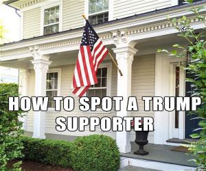 Spot A Trump Supporter