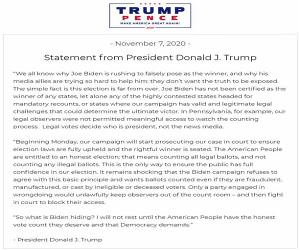 Statement