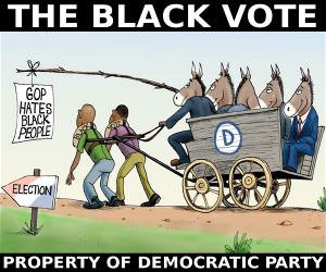 The Black Vote To Democrats
