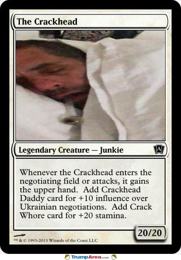 The Crackhead Card