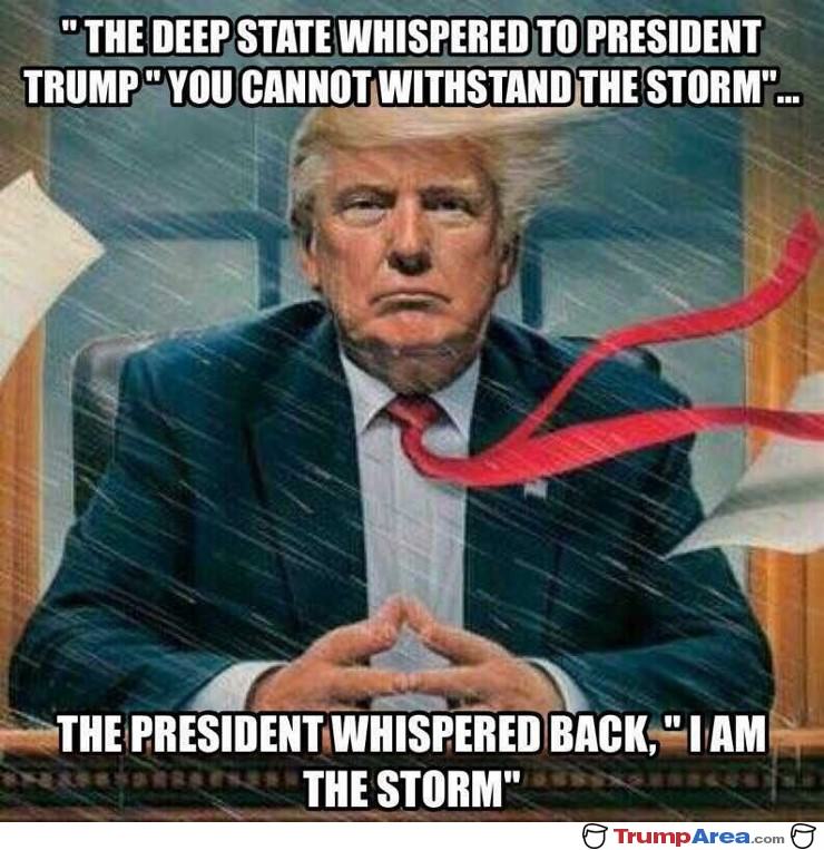 The Deep State Whispered