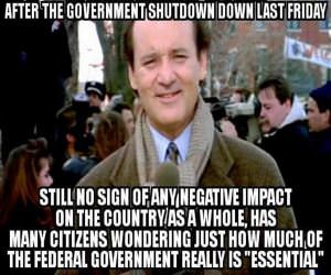 The Government Shut Down