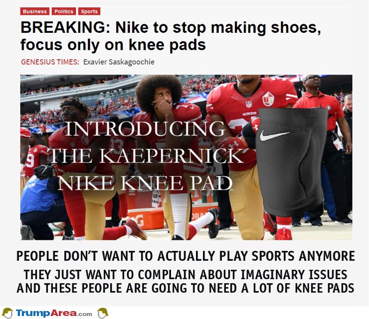 The Nike Knee Pad