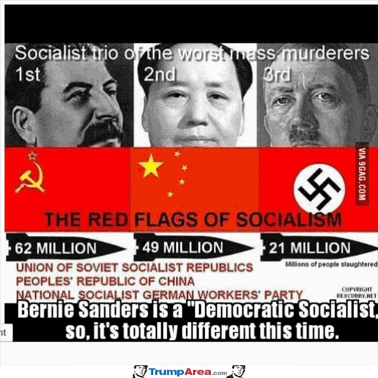 The Red Flags Of Socialism