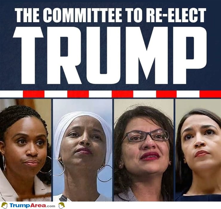 The Squad To Re Elect Trump 2020