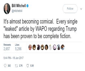 The Wapo Is The Fakest Of News