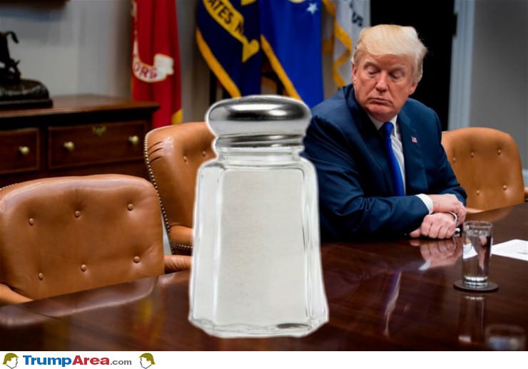 The Yuge Salt Shaker
