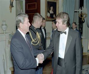 Trump Meeting Reagan