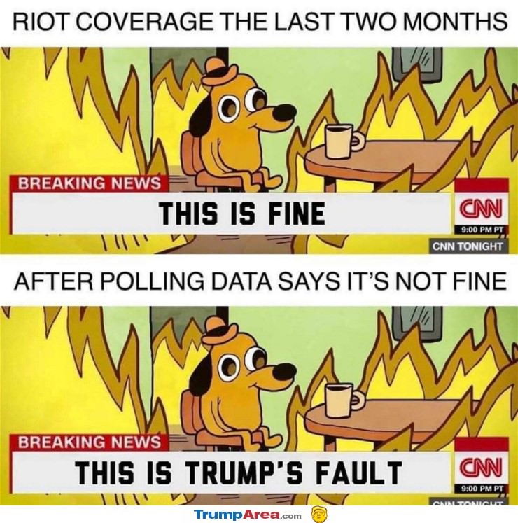 Trumps Fault Now