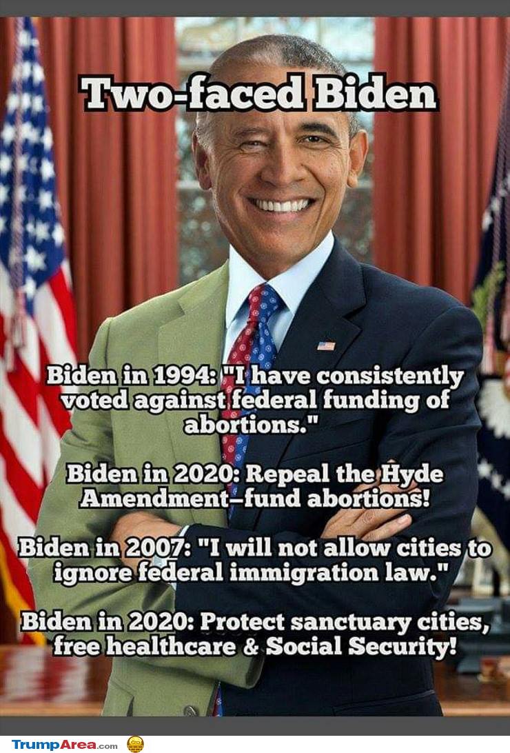 Two Faced Biden