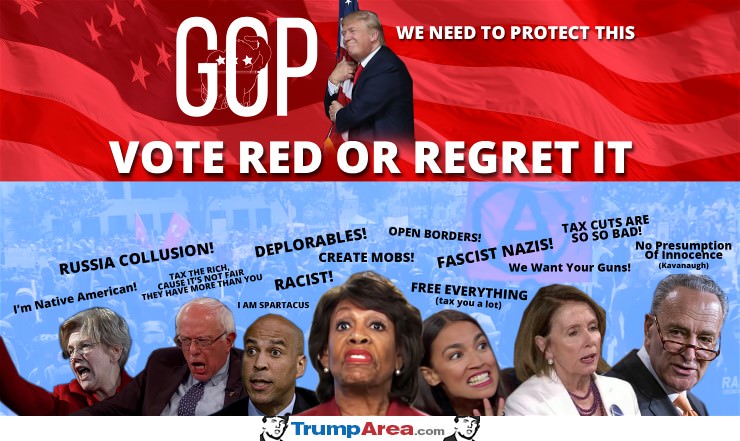 Vote Red Or Regret It