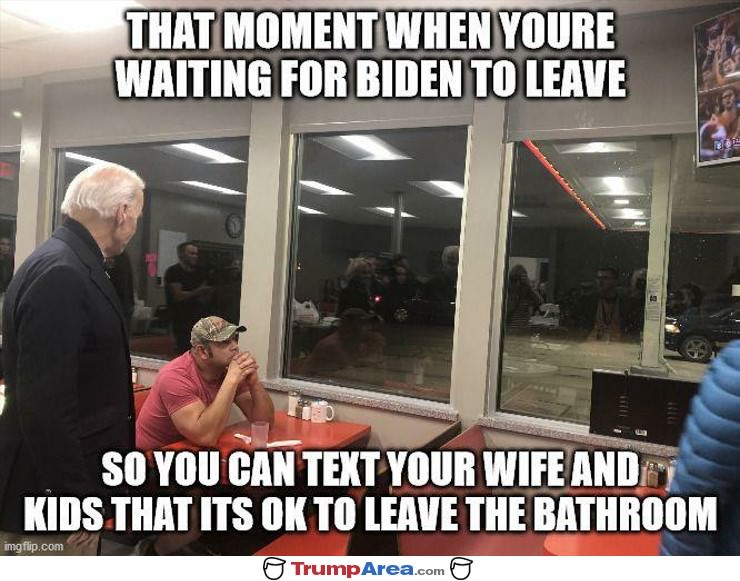 Waiting For Biden To Leave